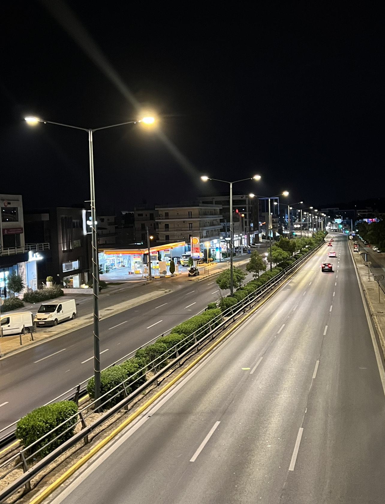 Kifissias avenue public lighting was fully upgraded with LED bulbs